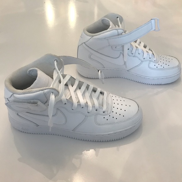 Nike Shoes - New Nike Air Force White high Top